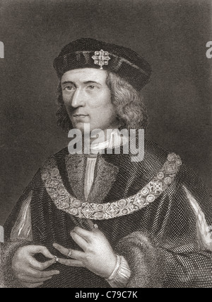 Richard III, 1452 – 1485. King of England. Stock Photo