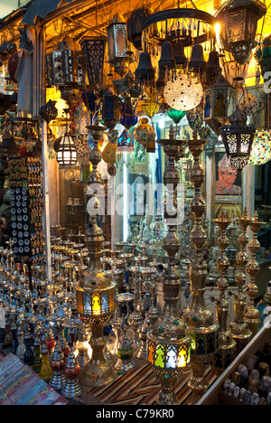 Souvenirs, Dahar Quarter, Hurghada, Red Sea, Egypt Stock Photo