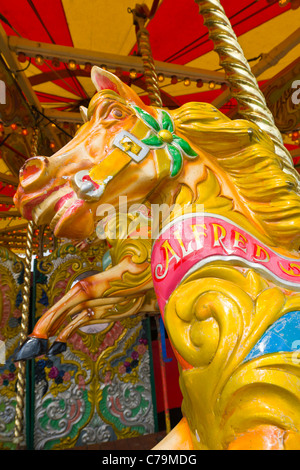 Carousel Horse Stock Photo