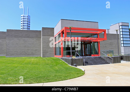 The Charles Wang Asian Cultural Center Stony Brook University Long Island NY Stock Photo