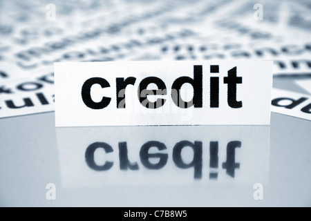 Credit Stock Photo