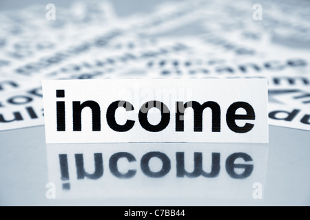 Income Stock Photo