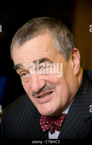 Karl zu Schwarzenberg, foreign minister of the Czech Republic Stock Photo