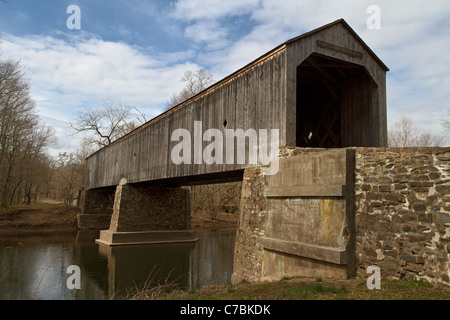 Covered Bridge Stock Photo