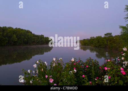 Lake Galena at Peace Valley Park Stock Photo