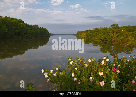 Lake Galena at Peace Valley Park Stock Photo