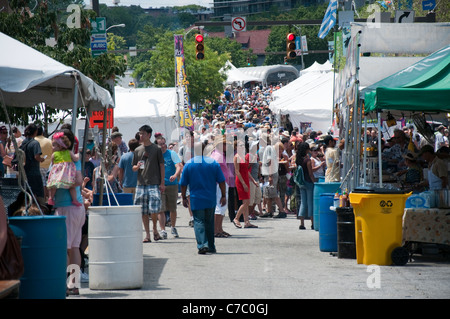 Artscape Free Arts Festival in Baltimore Summer 2011, USA Stock Photo