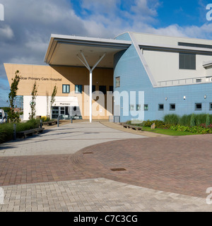 Newly built small primary care hospital Redcar Cleveland Stock Photo