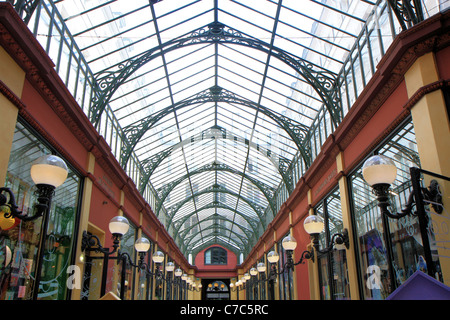 Covered passage des Princes in Paris, France Stock Photo