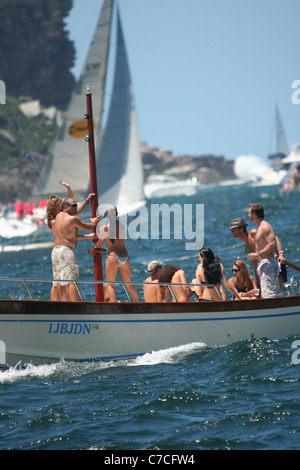 Rolex Sydney to Hobart Yacht Race 2007 Stock Photo