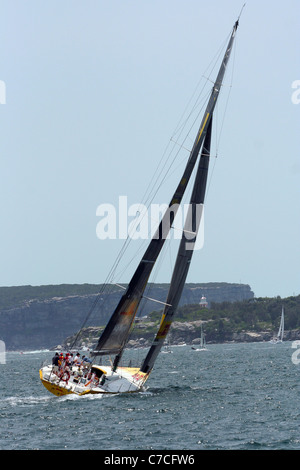 Rolex Sydney to Hobart Yacht Race 2007 Stock Photo