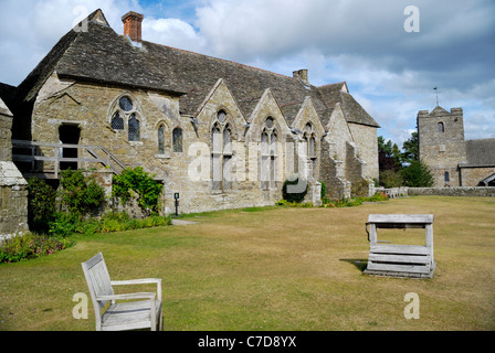 Stokesay Castle, Shropshire, England Stock Photo