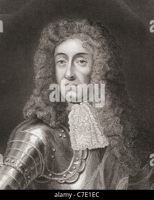 James II and VII,1633 – 1701. King of England and Ireland as James II and King of Scotland as James VII. Stock Photo