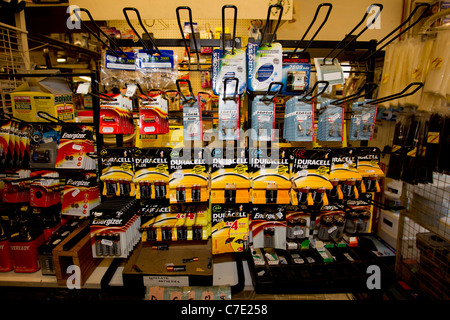 Ironmonger shop - store Musgrave’s of Windermere  a traditional Ironmonger that sells nearly everything for the household Stock Photo