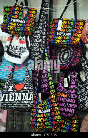 I love Vienna bags, Vienna, Austria Stock Photo