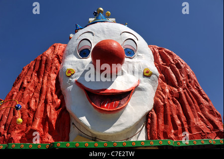 Clown face Stock Photo
