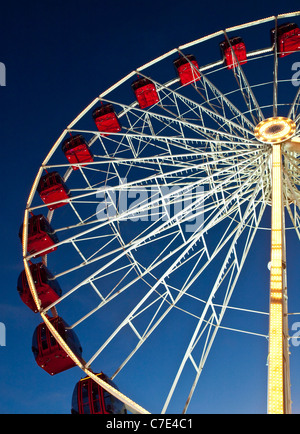 The Giant Big Wheel at the Nottingham Goose Fair, Nottinghamshire ...