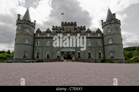 Inverary castle Stock Photo