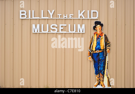 Billy the Kid Museum in Fort Sumner, New Mexico. Stock Photo