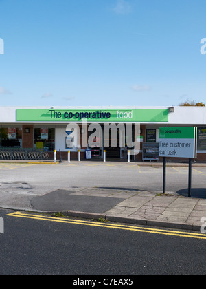 The Co-operative food shop in Sandbach Cheshire UK Stock Photo