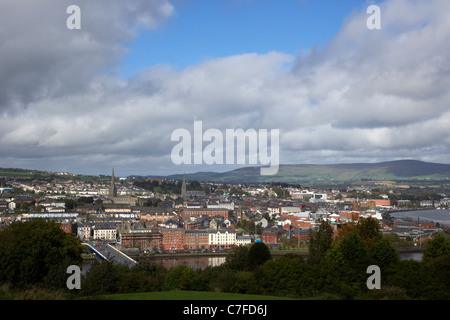 derry city county londonderry northern ireland Stock Photo