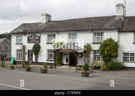 The New Inn, Newbridge-on-Wye, Powys Wales UK. Stock Photo