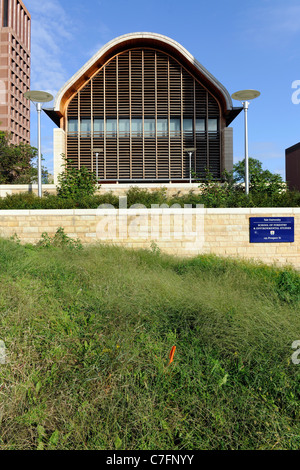 Kroon Hall, home of Yale University School of Forestry and Environmental Studies. Certified LEEDS platinum building. Stock Photo