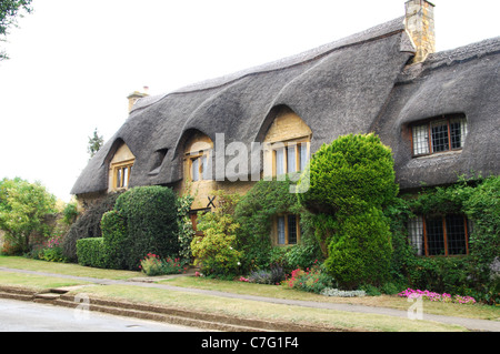 iconic houses in Chipping Campden Cotswolds United Kingdom Stock Photo