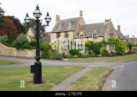 iconic houses in Chipping Campden Cotswolds United Kingdom Stock Photo