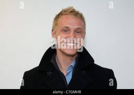 Happy Young Man Stock Photo