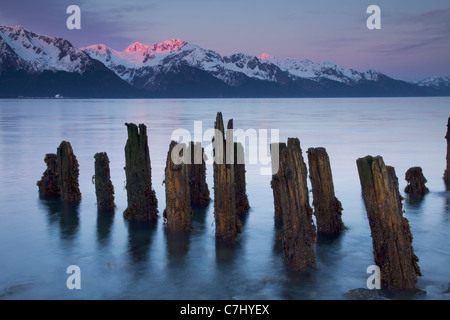 Resurrection Bay, Seward, Alaska. Stock Photo