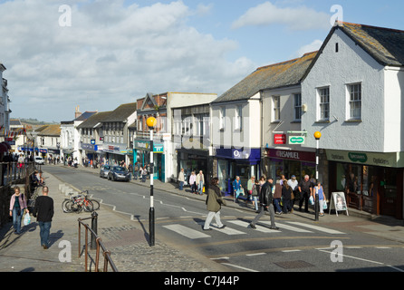 Market Jew Street, Penzance Cornwall England UK. Stock Photo