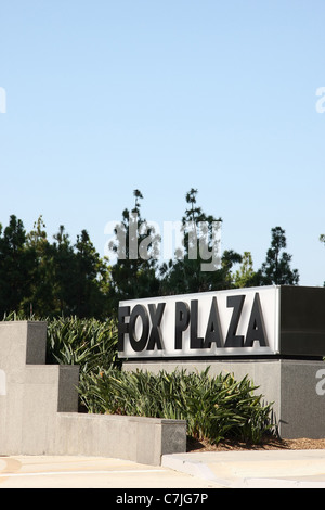 FOX PLAZA FOX STUDIOS LOS ANGELES CALIFORNIA USA 13 September 2011 Stock Photo