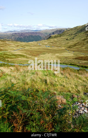 Honister Pass, Borrowdale in the Lake District, Cumbria, England Stock Photo