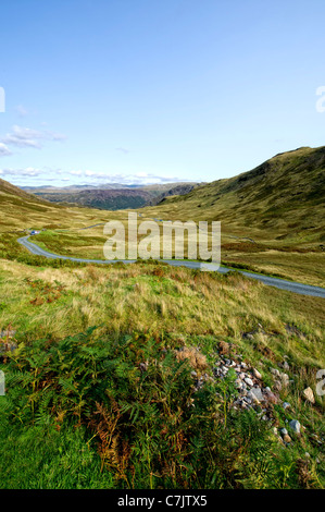 Honister Pass, Borrowdale in the Lake District, Cumbria, England Stock Photo