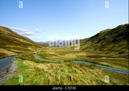 Honister Pass, Borrowdale in the Lake District, Cumbria, England Stock Photo