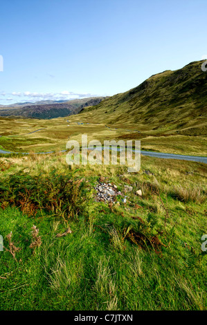 Honister Pass, Borrowdale in the Lake District, Cumbria, England Stock Photo