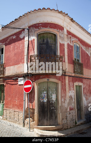 Portugal, Algarve, Pademe, Colourful Architecture Stock Photo