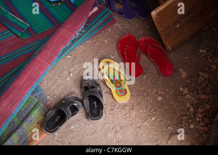 A school class in Hargeisa in Somaliland at work. Stock Photo