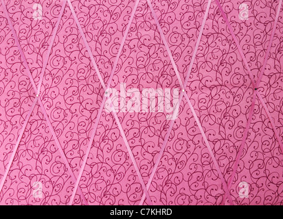 pink fabric texture for background Stock Photo