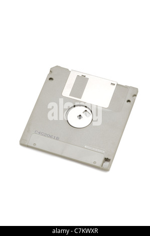 Floppy disk on white Stock Photo