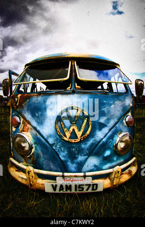 vw campervan camper van vans campervans bay window volkswagen cal look ...