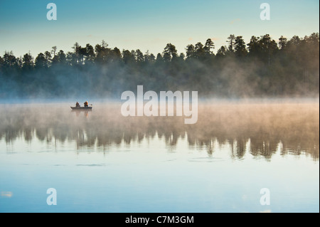 Willow Springs is the second most visited lake on the Mogollon Rim, after Woods Canyon. Arizona. USA Stock Photo