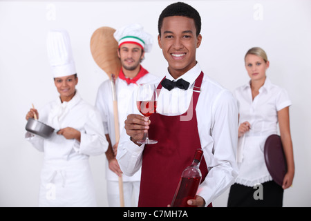 catering industry Stock Photo