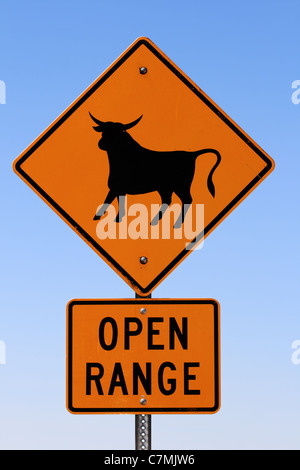 Open Range Sign stock image. Image of hotel, arizona, gump - 9524345