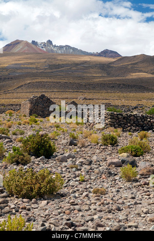 Scenic surrounds near Chantani, Bolivia Stock Photo