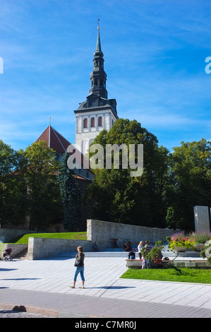 St. Olav's Church, Tallinn, Estonia Stock Photo