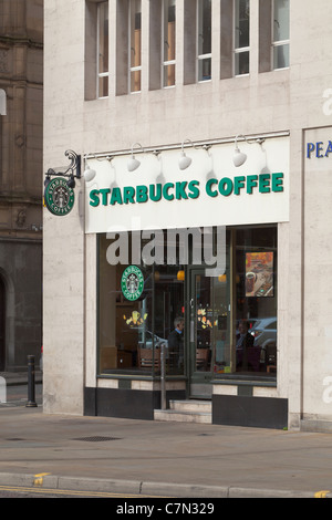 Starbucks Coffee, Manchester Stock Photo - Alamy