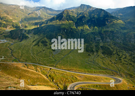 Transfagarasan scenic road, Transylvania, Romania Stock Photo