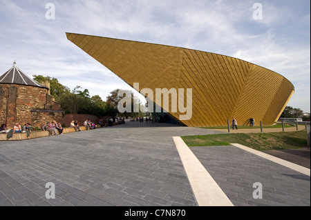 opening day of Colchesters new art centre FIRSTSITE Stock Photo